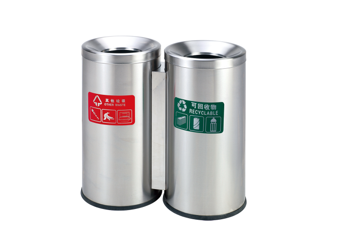 不锈钢垃圾桶